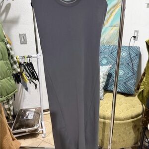 Zara Charcoal Maxi Dress